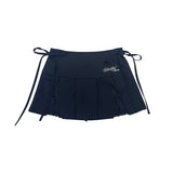 Lace Ribbon PLEATED SKIRT