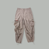 技術徽標尼龍貨物褲