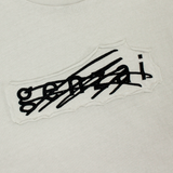 Genzai针迹色素T恤