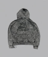 CMT ruler pigment zip hoodie