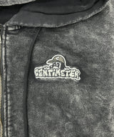 CMT ruler pigment zip hoodie