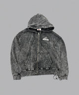 CMT ruler pigment zip hoodie