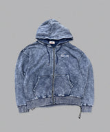 CMT ruler pigment zip hoodie