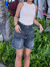 데님 반바지