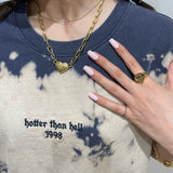 Magnet Logo Chain Necklace