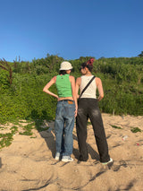 서클 로고 탱크 탑