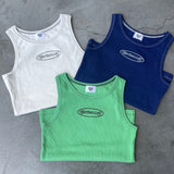 서클 로고 탱크 탑