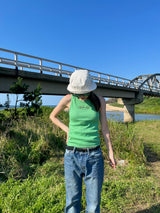 서클 로고 탱크 탑