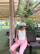 서클 로고 탱크 탑