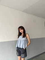 PEPLUM CAMISOLE TOP