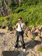 서클 로고 탱크 탑