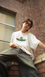 年輕歌曲X厘米尺徽標T卹