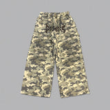 Tribal logo double knee sweat pants