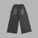 Tribal logo double knee sweat pants