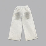 Tribal logo double knee sweat pants