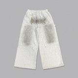 Tribal logo double knee sweat pants