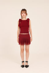 Angel wing mini skirt