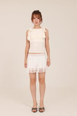 Angel wing mini skirt