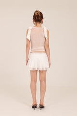 Angel wing mini skirt