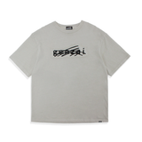 Genzai针迹色素T恤