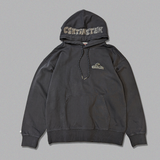 官方徽標補丁顏料連帽衫