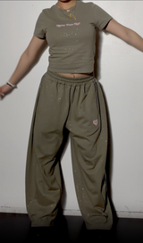 GLITTER SWEAT PANTS