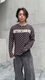 star waffle long tee