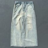 genzai Snake Buggy Denim Pants