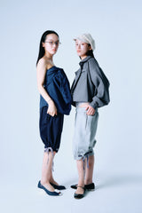 2-Way Ribbon Half Pants