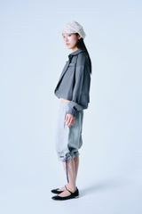 2-Way Ribbon Half Pants