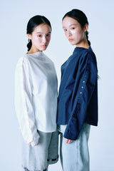 Button-Adjustable Silhouette L/S Shirt