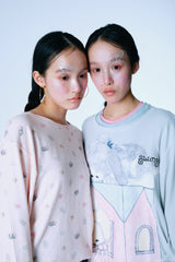 twins room graphic L/S Tee