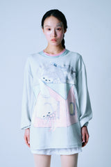 twins room graphic L/S Tee