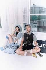 Dots Hooded tee