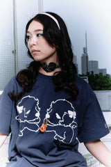 twin puppies tee