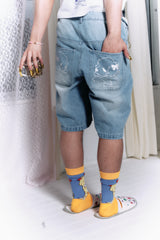 twin puppies buggy jorts