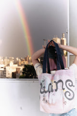 twins big tote bag