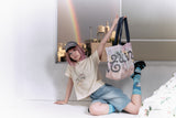 twins big tote bag