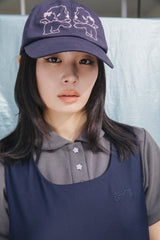 쌍둥이 강아지 모자