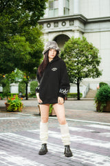 "N" Logo Hooded Sweat