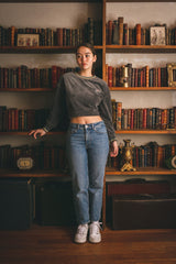 MSBE VELOUR Multi Color Rib Pullover