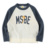 Msbe Logo Raglan Knit Pullover