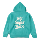 MSB針織徽標連帽衫