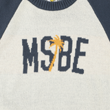 Msbe Logo Raglan Knit Pullover