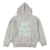 MSB針織徽標連帽衫