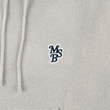 MSB針織徽標連帽衫