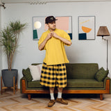 Wide loose kanoko polo shirt 【AZR-BALLSY-22SS-AC】