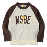 Msbe Logo Raglan Knit Pullover
