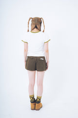 Nope girl Sporty ringer t-shirt