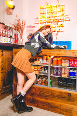 MSB Argyle針織開衫